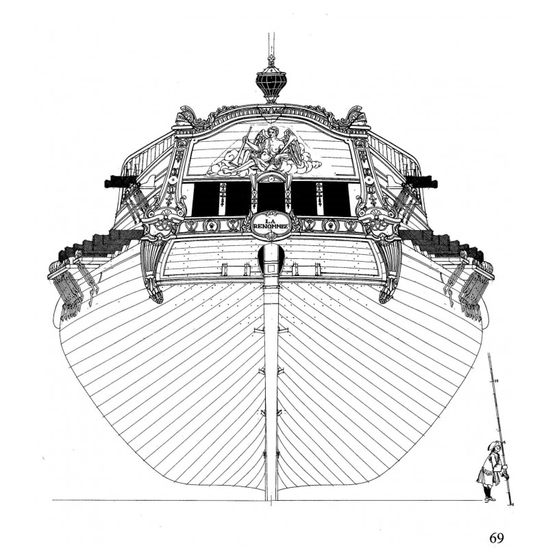 La Renommee, 1744 + чертежи La Renommee, 1744 + чертежи