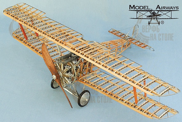 Деревянная модель самолета Биплан Sopwith Camel F1 Деревянная модель самолета Биплан Sopwith Camel F1