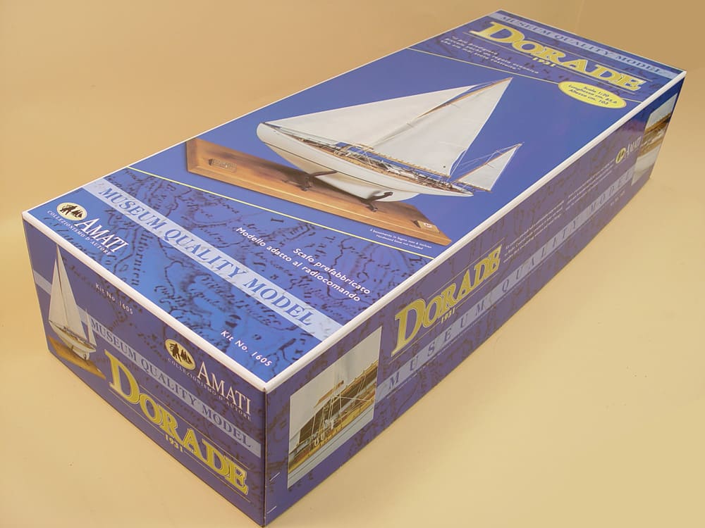 сборная модель яхты Dorade сборная модель яхты Dorade