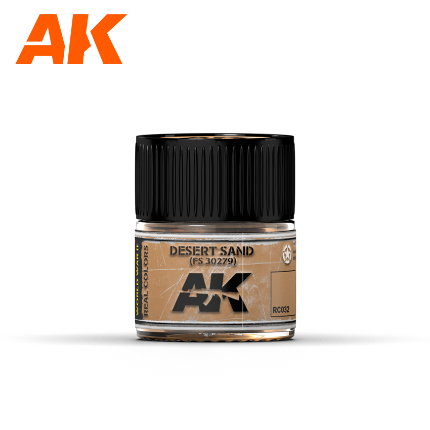 Краска AK Interactive, акриловая Desert Sand FS 30279 (песок), 10 мл Краска AK Interactive, акриловая Desert Sand FS 30279 (песок), 10 мл