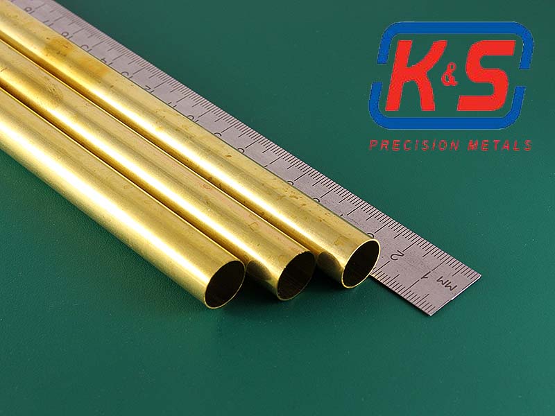 Латунная трубка 14,3х0,36 мм, 1 шт KS8141 KS Metals (США) - "Верфь на ...