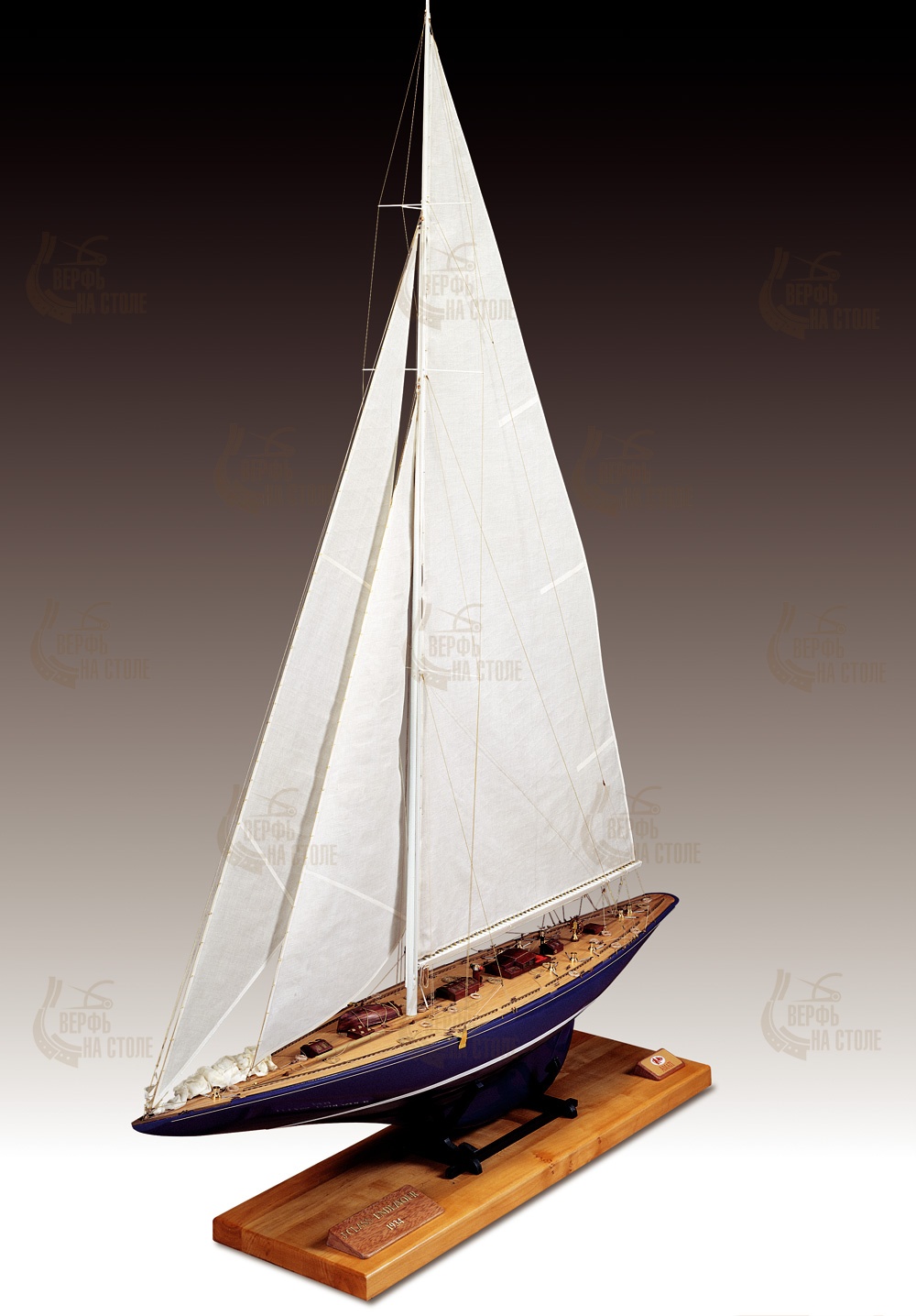 модель яхты Endeavour America's cup 1934 challenger модель яхты Endeavour America's cup 1934 challenger