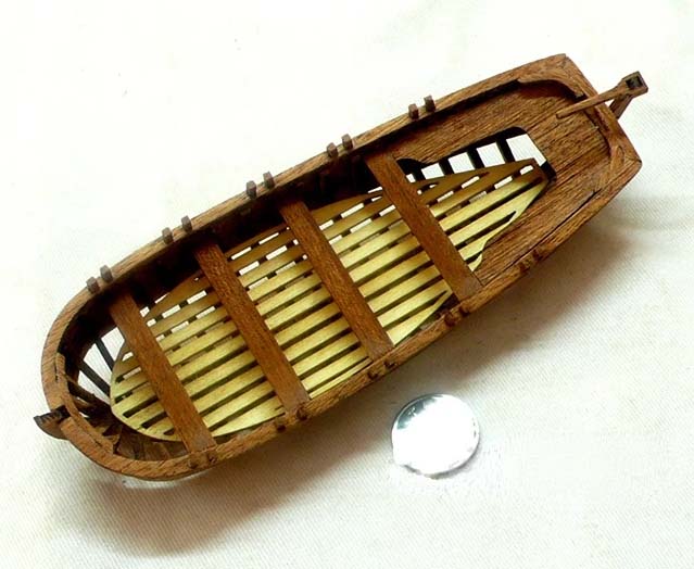модель корабля для сборки Барказ 22 фута для HMS Druid