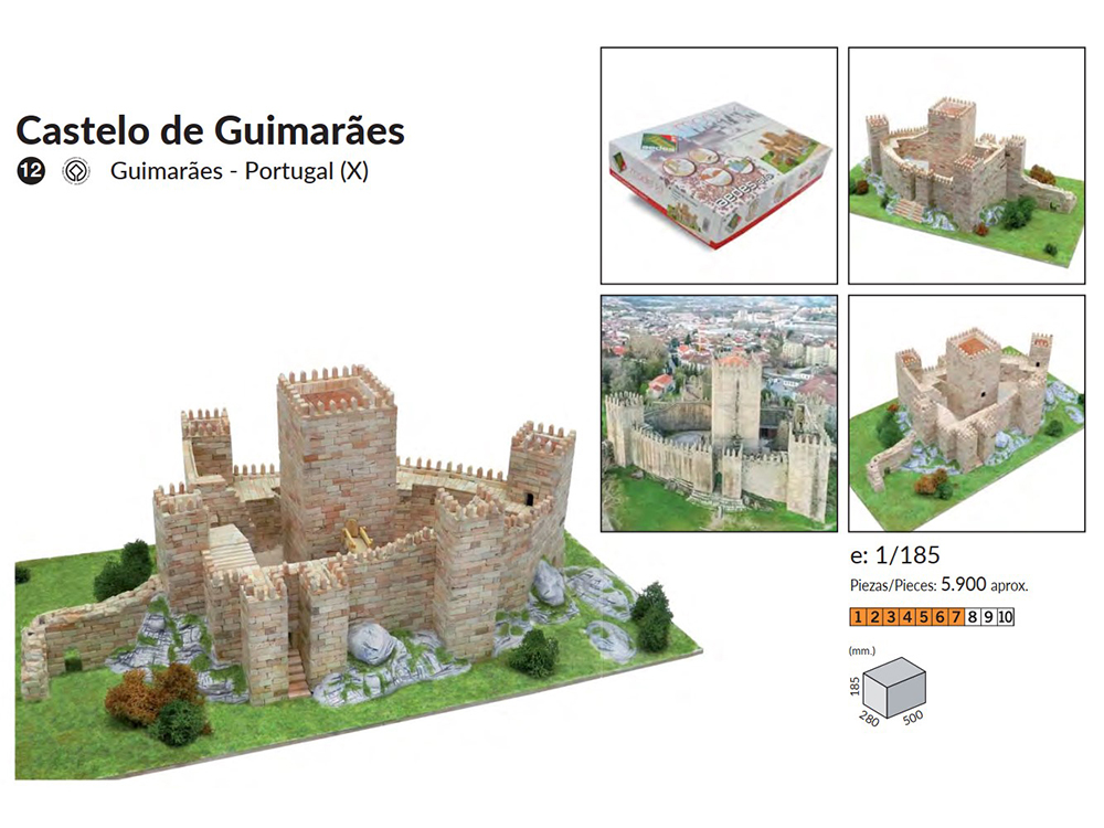 керамический конструктор купить Замок de Guimaraes