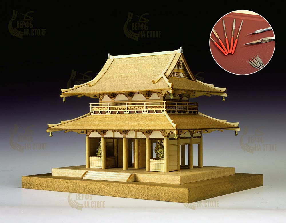 Ворота Horyu-Ji + (Стартовый набор инструментов) Ворота Horyu-Ji + (Стартовый набор инструментов)