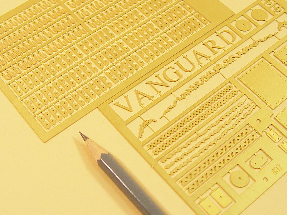 Набор фототравления для модели Vanguard Набор фототравления для модели Vanguard