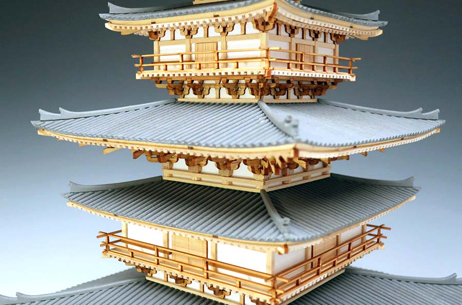 3-х ярусная пагода Yakushiji (восточная) 3-х ярусная пагода Yakushiji (восточная)