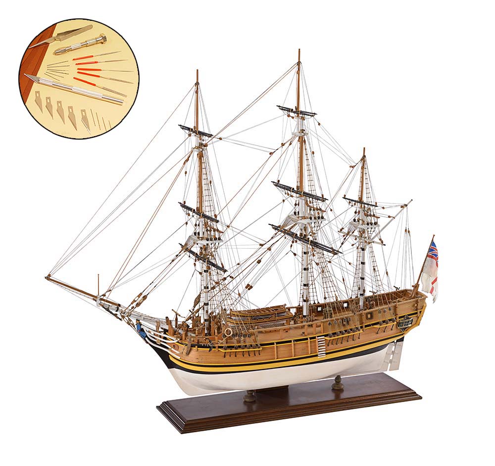 HMS Bounty (Баунти) + (Стартовый набор инструментов) HMS Bounty (Баунти) + (Стартовый набор инструментов)