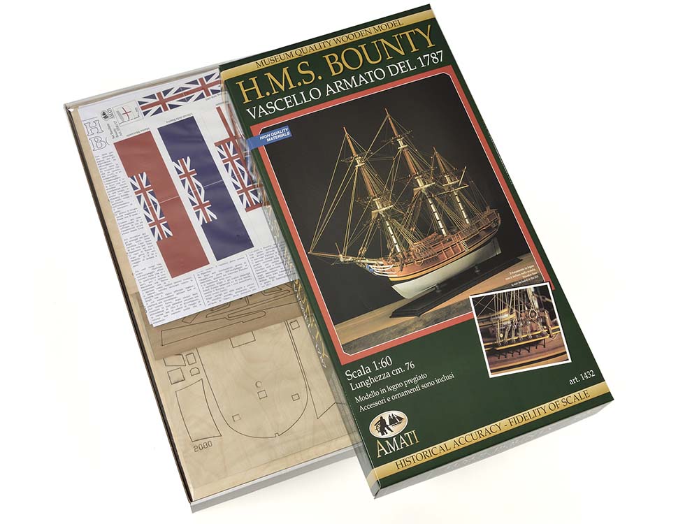 HMS Bounty (Баунти) + (Стартовый набор инструментов) HMS Bounty (Баунти) + (Стартовый набор инструментов)