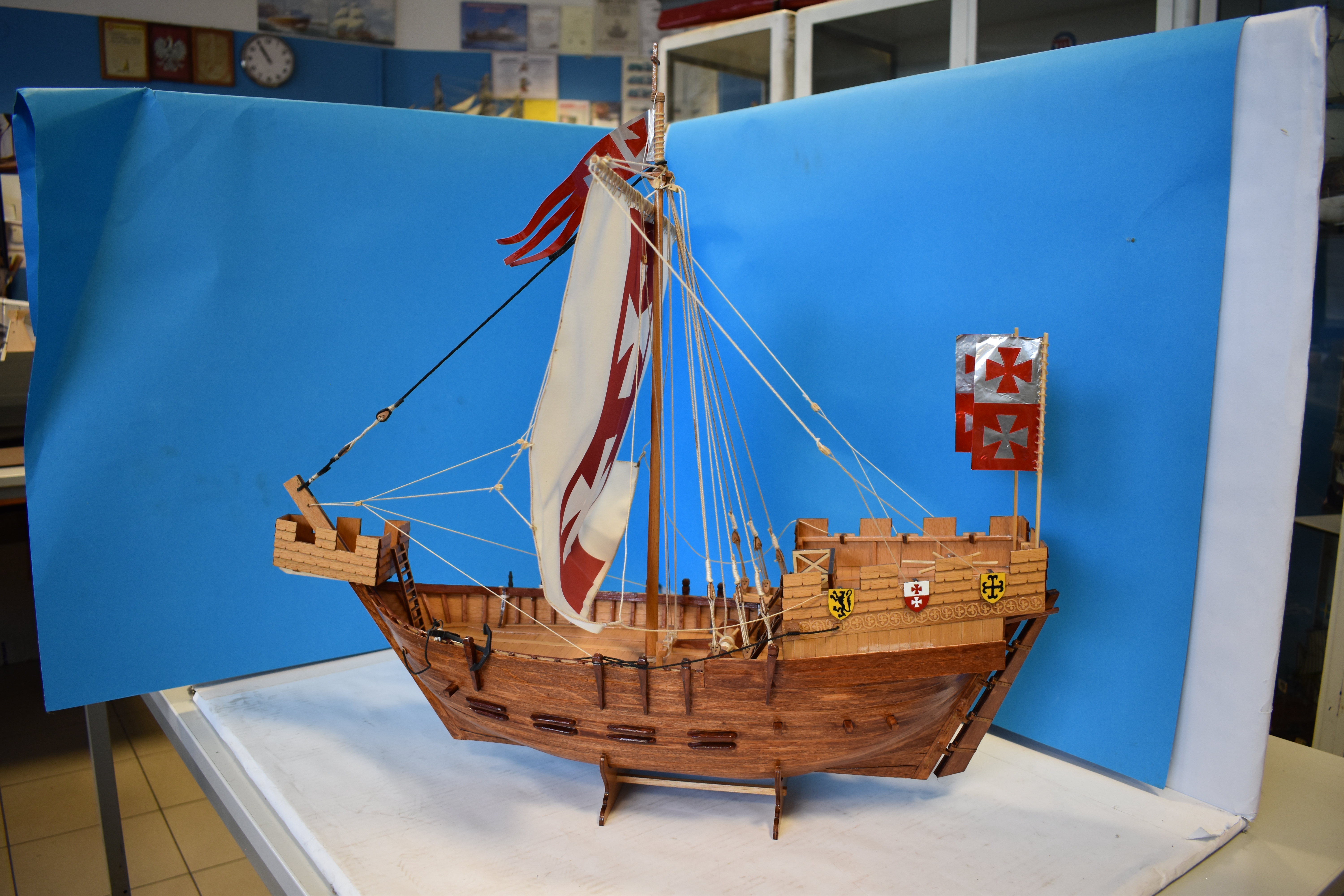 Модель корабля Парусный корабль "Koga Elbląska" - Верфь на Столе