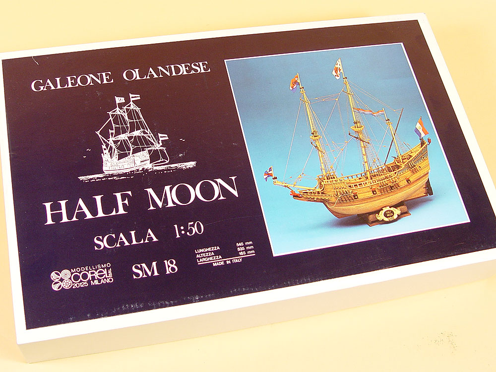 деревянная модель корабля Half Moon деревянная модель корабля Half Moon