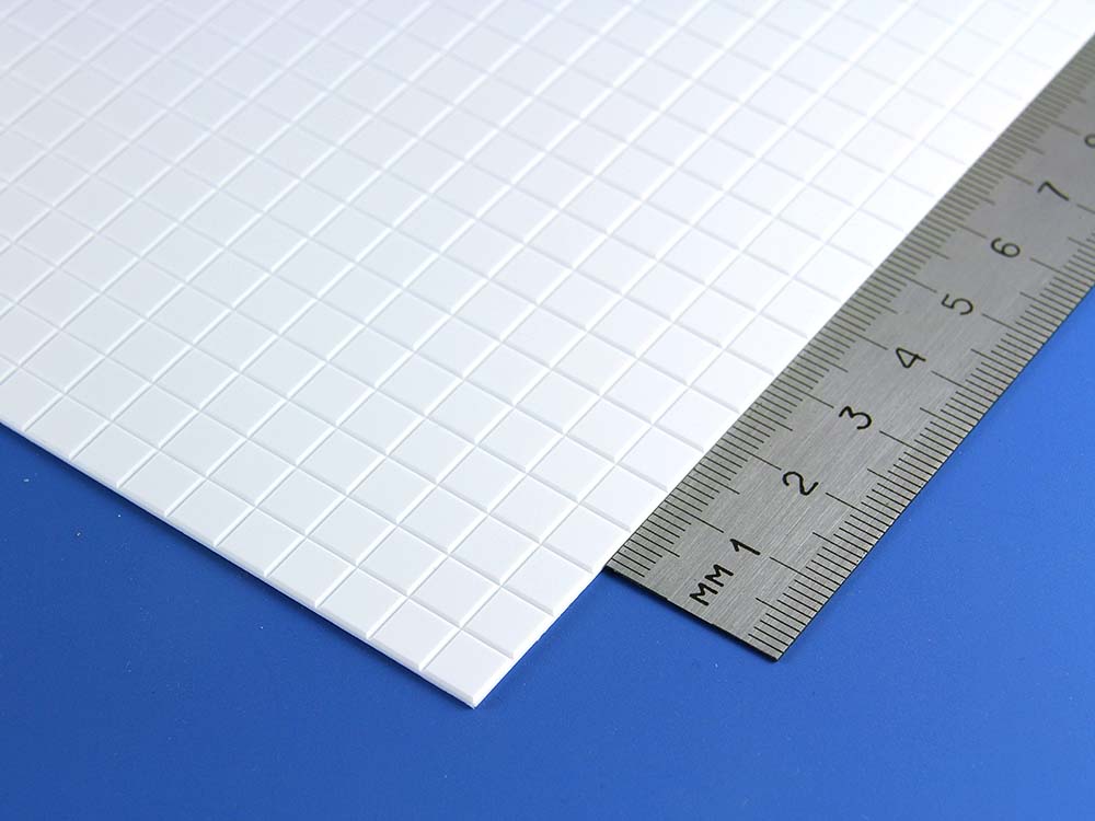 Квадратная плитка 6,3х6,3 мм, лист 15х30 см
