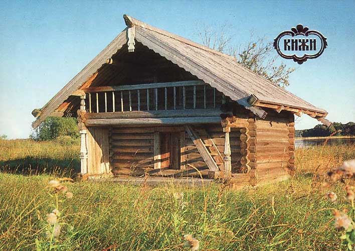 Амбар из села Коккойла (Кижи), 296 деталей Амбар из села Коккойла (Кижи), 296 деталей