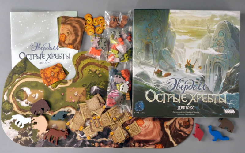 Настольная игра: Эверделл: Острые хребты Делюкс Настольная игра: Эверделл: Острые хребты Делюкс