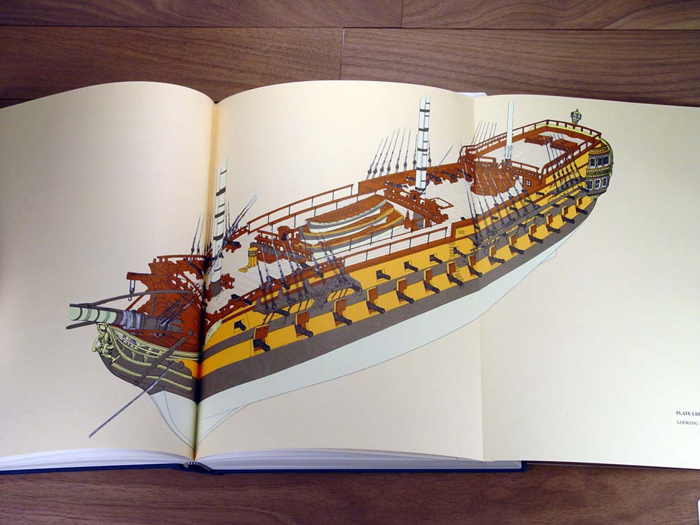 The 74 gun ship. Том 3. Рангоут, такелаж, паруса.