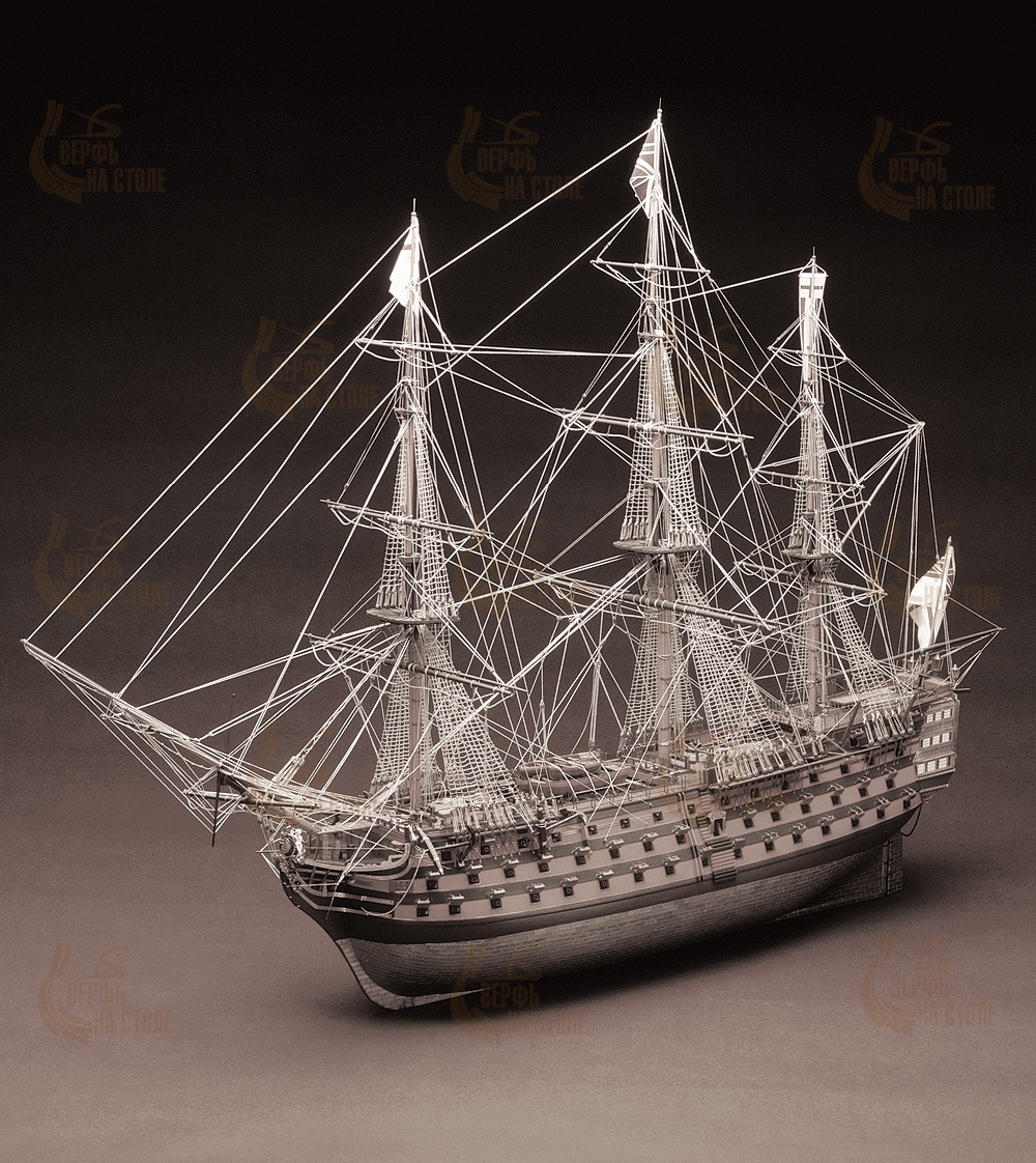 Чертеж корабля HMS Victory (1:78) Чертеж корабля HMS Victory (1:78)