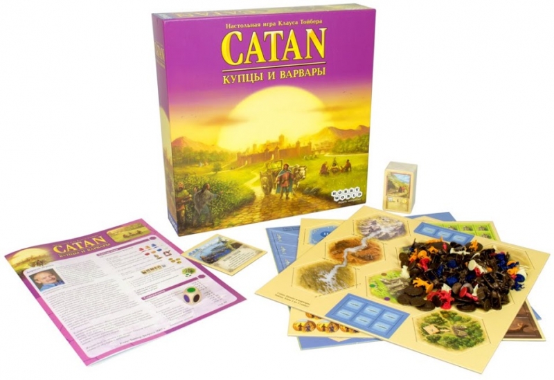 Настольная игра: Колонизаторы. Купцы и варвары (3-е рус. изд., CATAN) Настольная игра: Колонизаторы. Купцы и варвары (3-е рус. изд., CATAN)