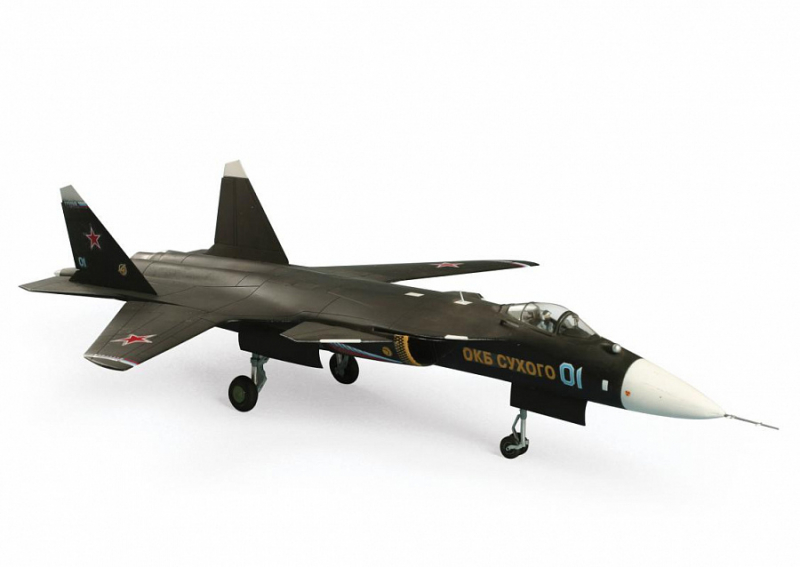 Самолет Су-47 "Беркут" (подарочный набор) Самолет Су-47 "Беркут" (подарочный набор)