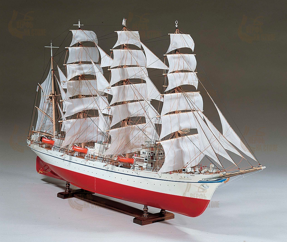 деревянная модель парусника Nippon Maru деревянная модель парусника Nippon Maru
