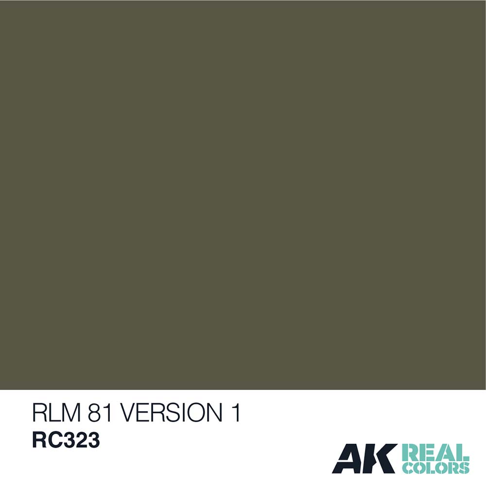 Краска AK Interactive, акриловая  RLM 81 Version 1, 10 мл