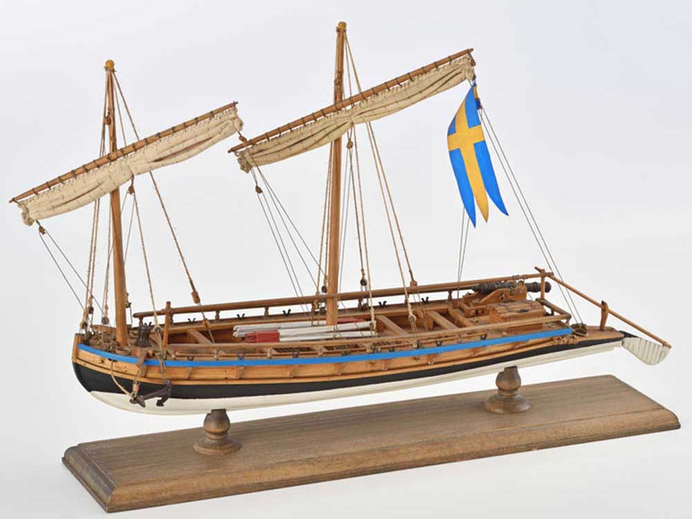 модель корабля Cannoniera svedese 1775 модель корабля Cannoniera svedese 1775