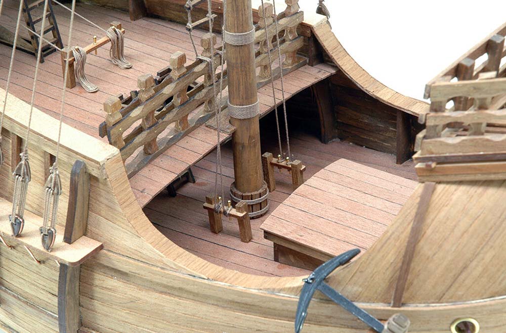деревянная модель парусника Catalan Ship деревянная модель парусника Catalan Ship
