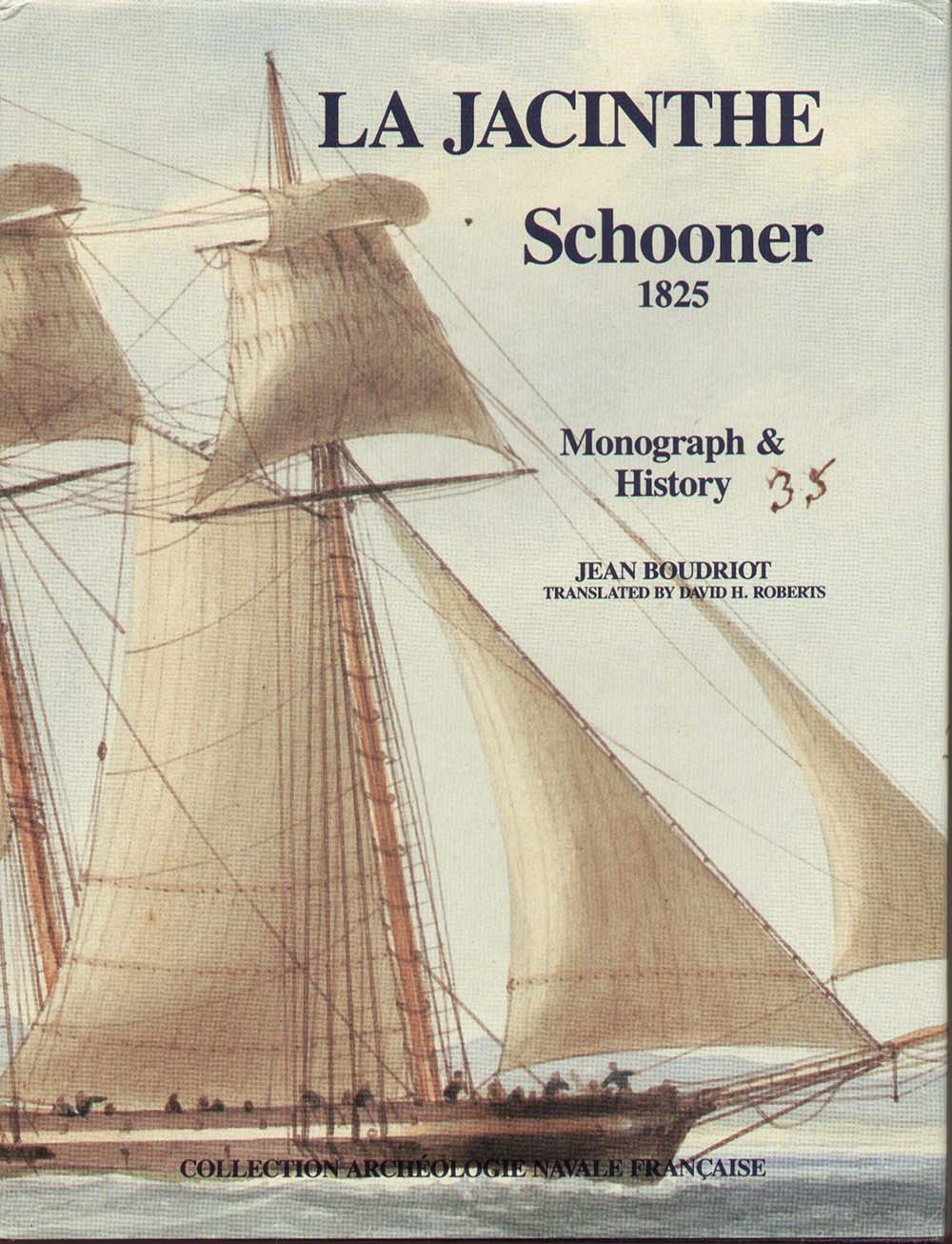 La Jacinthe Schooner, 1825 + чертежи La Jacinthe Schooner, 1825 + чертежи