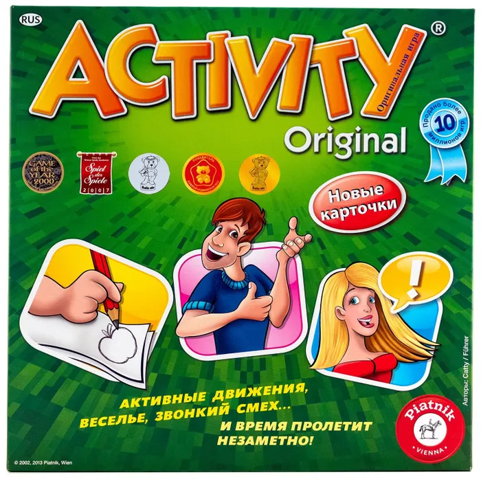 Настольная игра: Activity 3 (новое издание) Настольная игра: Activity 3 (новое издание)
