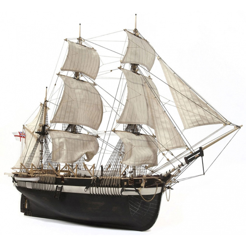 HMS Terror (Корабль Джона Франклина) + (Полный набор инструментов, клея и краски) HMS Terror (Корабль Джона Франклина) + (Полный набор инструментов, клея и краски)