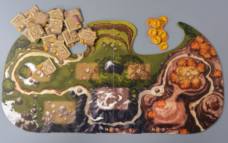 Настольная игра: Эверделл: Острые хребты Делюкс Настольная игра: Эверделл: Острые хребты Делюкс