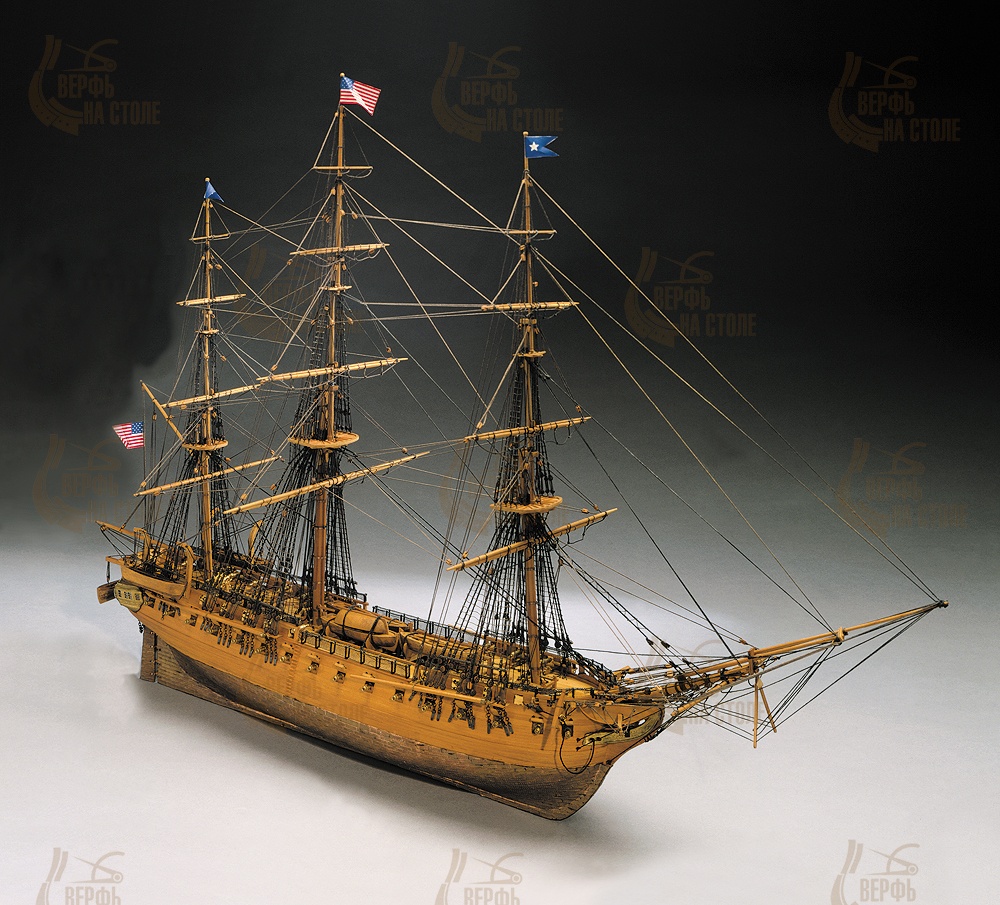 Модель корабля своими руками USS Constitution (Mantua) Модель корабля своими руками USS Constitution (Mantua)