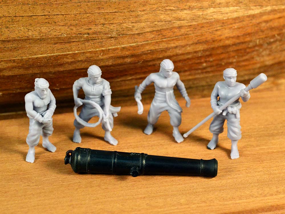 Набор фигурок "Орудийный расчет" масштаб 1/48 Набор фигурок "Орудийный расчет" масштаб 1/48