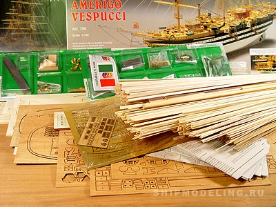 Модель корабля своими руками Amerigo Vespucci (Mantua) Модель корабля своими руками Amerigo Vespucci (Mantua)