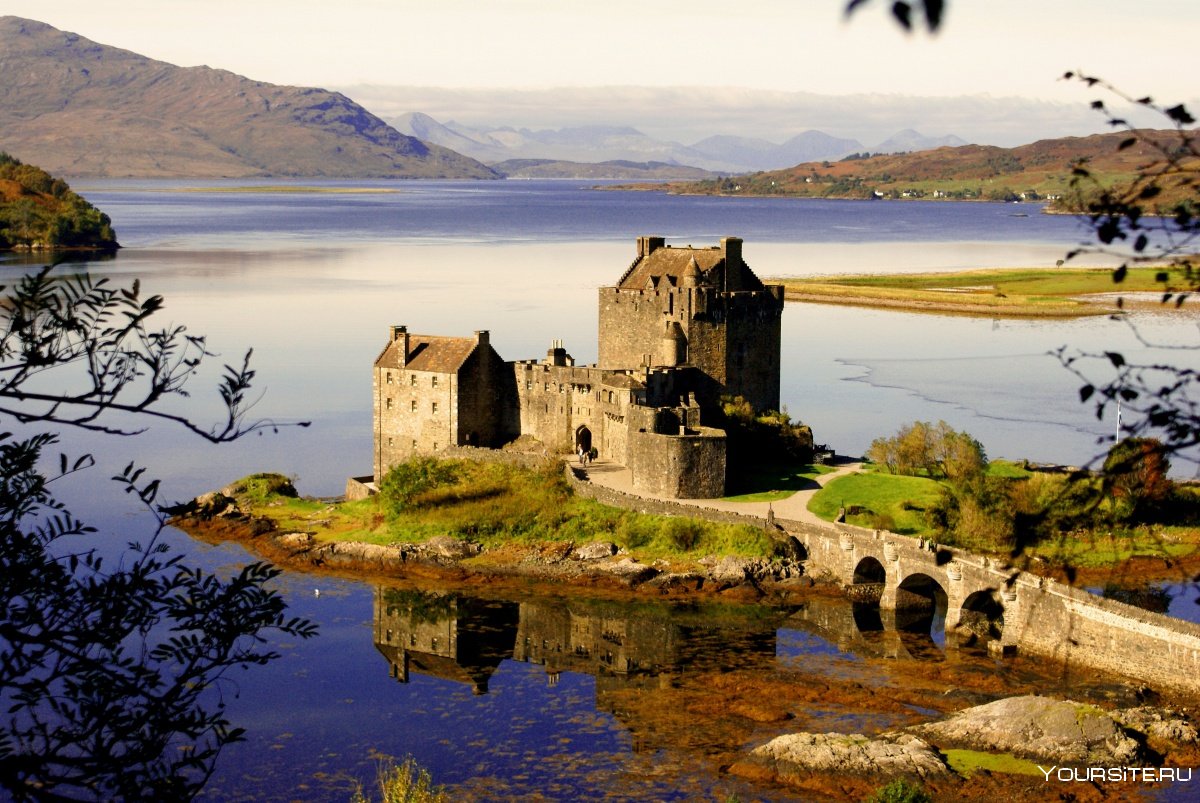 керамический конструктор купить Замок Eilean Donan керамический конструктор купить Замок Eilean Donan