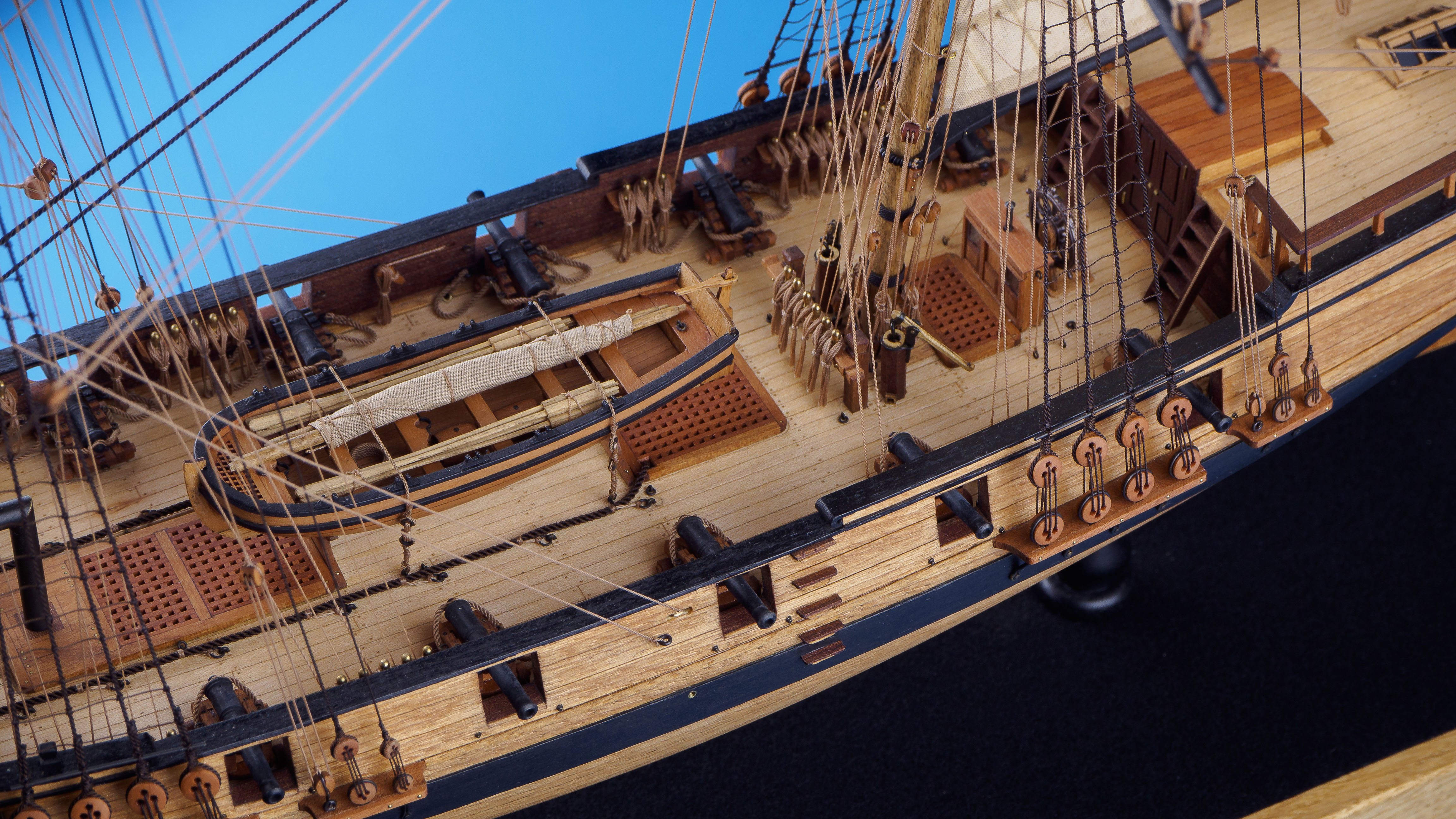 Сборка деревянных кораблей