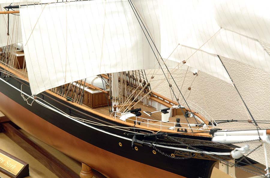 деревянная модель парусника Cutty Sark деревянная модель парусника Cutty Sark