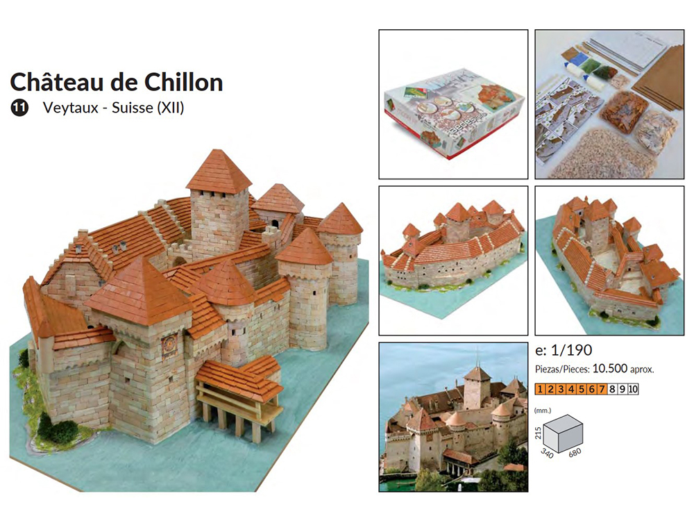 керамический конструктор купить Замок de Chillon керамический конструктор купить Замок de Chillon
