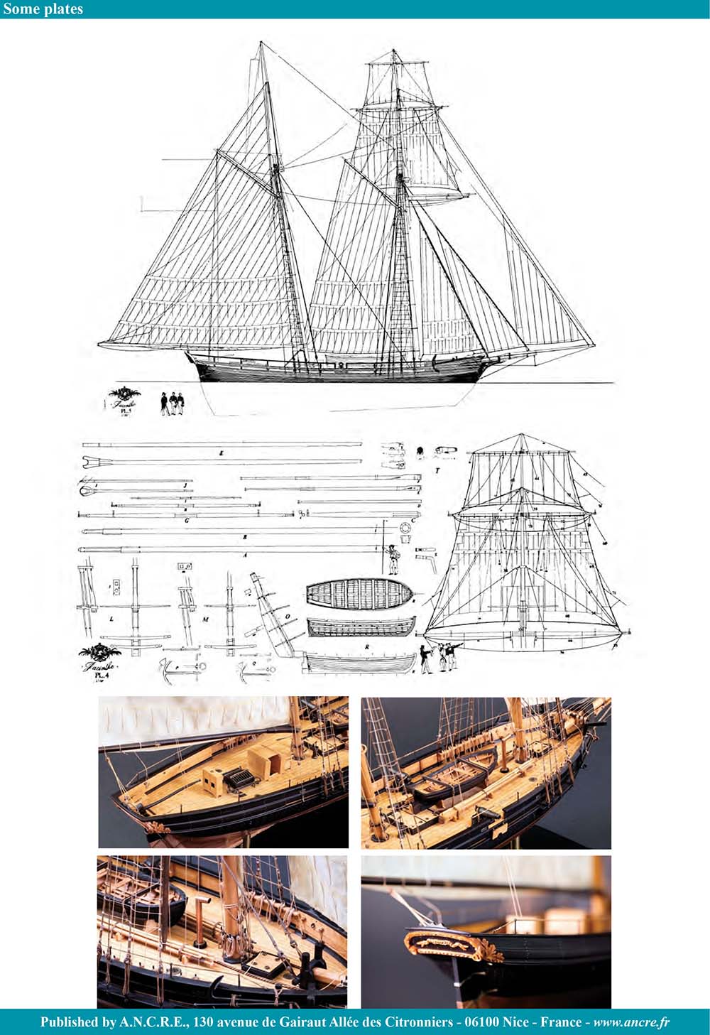 La Jacinthe Schooner, 1825 + чертежи La Jacinthe Schooner, 1825 + чертежи