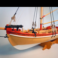 Сборная модель корабля Armed Longboat, 1750-1760