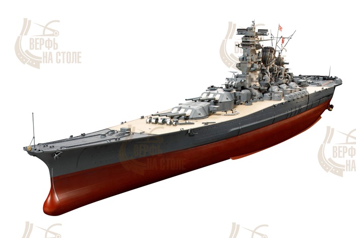 Линкор Yamato (Premium), пластиковая модель Линкор Yamato (Premium), пластиковая модель