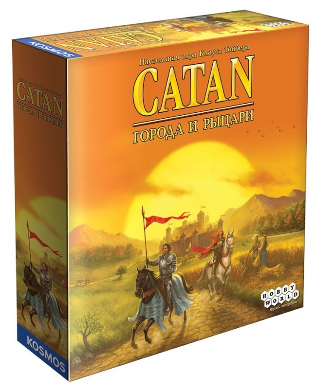 Настольная игра: Колонизаторы. Города и рыцари (4-е рус. изд., CATAN) Настольная игра: Колонизаторы. Города и рыцари (4-е рус. изд., CATAN)