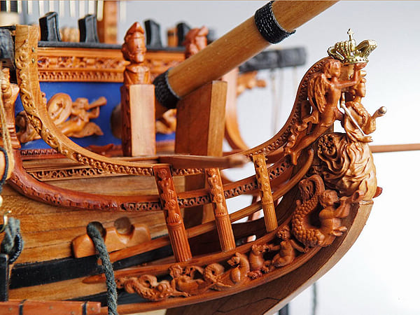 модель корабля для сборки Royal Caroline 1749 модель корабля для сборки Royal Caroline 1749