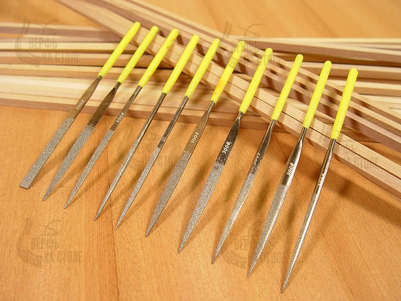 Набор надфилей, алмазные, 10 шт., № 300 (3*140) JAS4354 JAS - "Верфь на ...