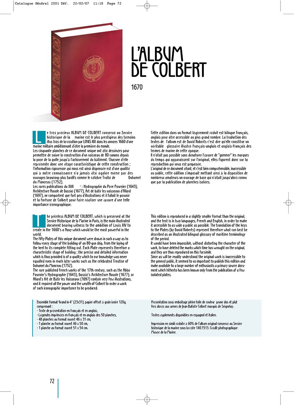 Album de Colbert Album de Colbert