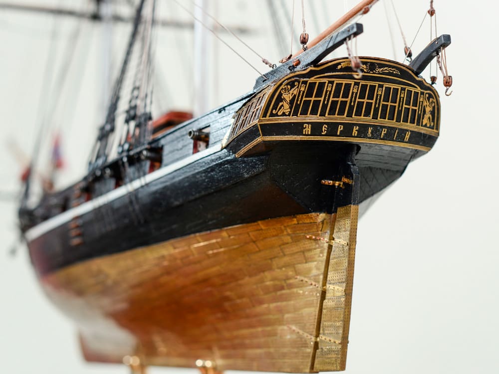 Модель Бриг Меркурий 1:72 Модель Бриг Меркурий 1:72