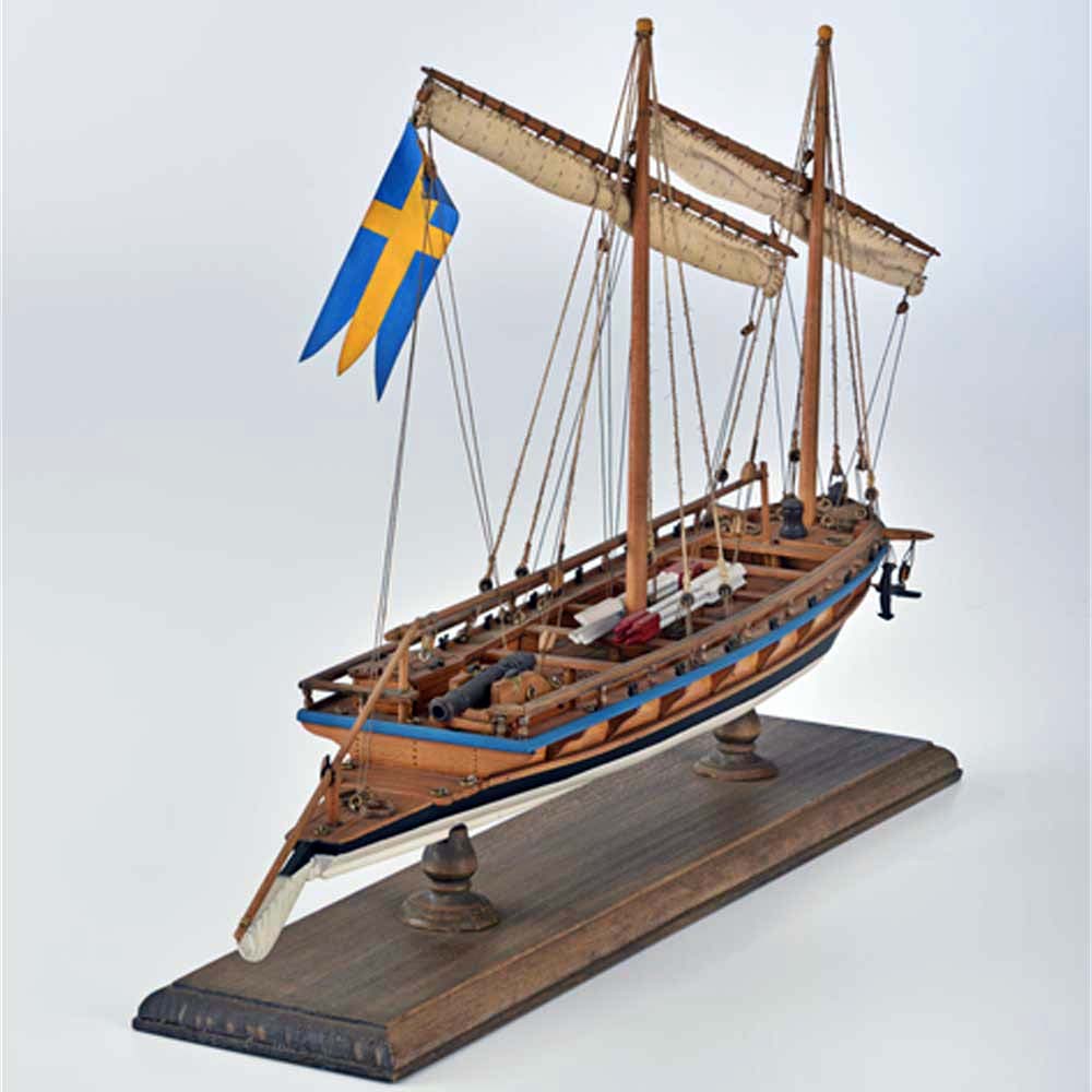модель корабля Cannoniera svedese 1775 модель корабля Cannoniera svedese 1775
