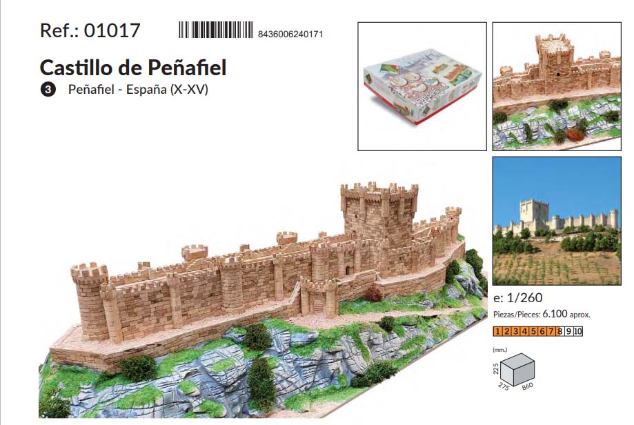 керамический конструктор купить Замок de Penafiel, 6100 деталей керамический конструктор купить Замок de Penafiel, 6100 деталей