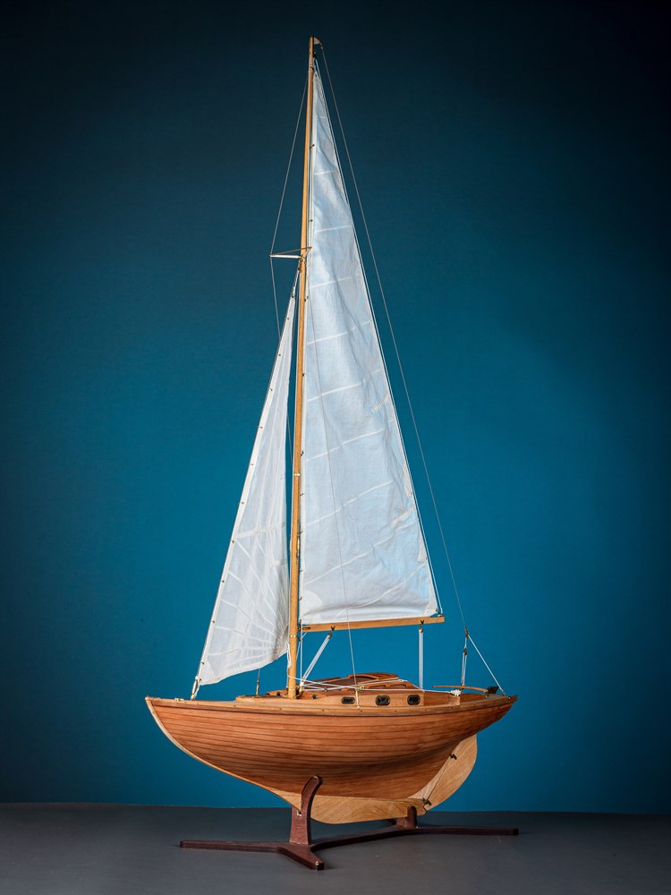 Модель Яхта Folkboat, комплектация Продвинутая Модель Яхта Folkboat, комплектация Продвинутая