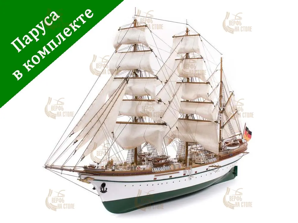 модель корабля своими руками Gorch Fock модель корабля своими руками Gorch Fock