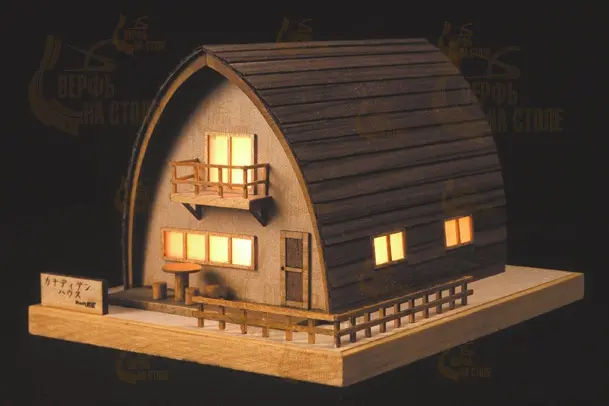 Canadian House, дом с подсветкой Canadian House, дом с подсветкой